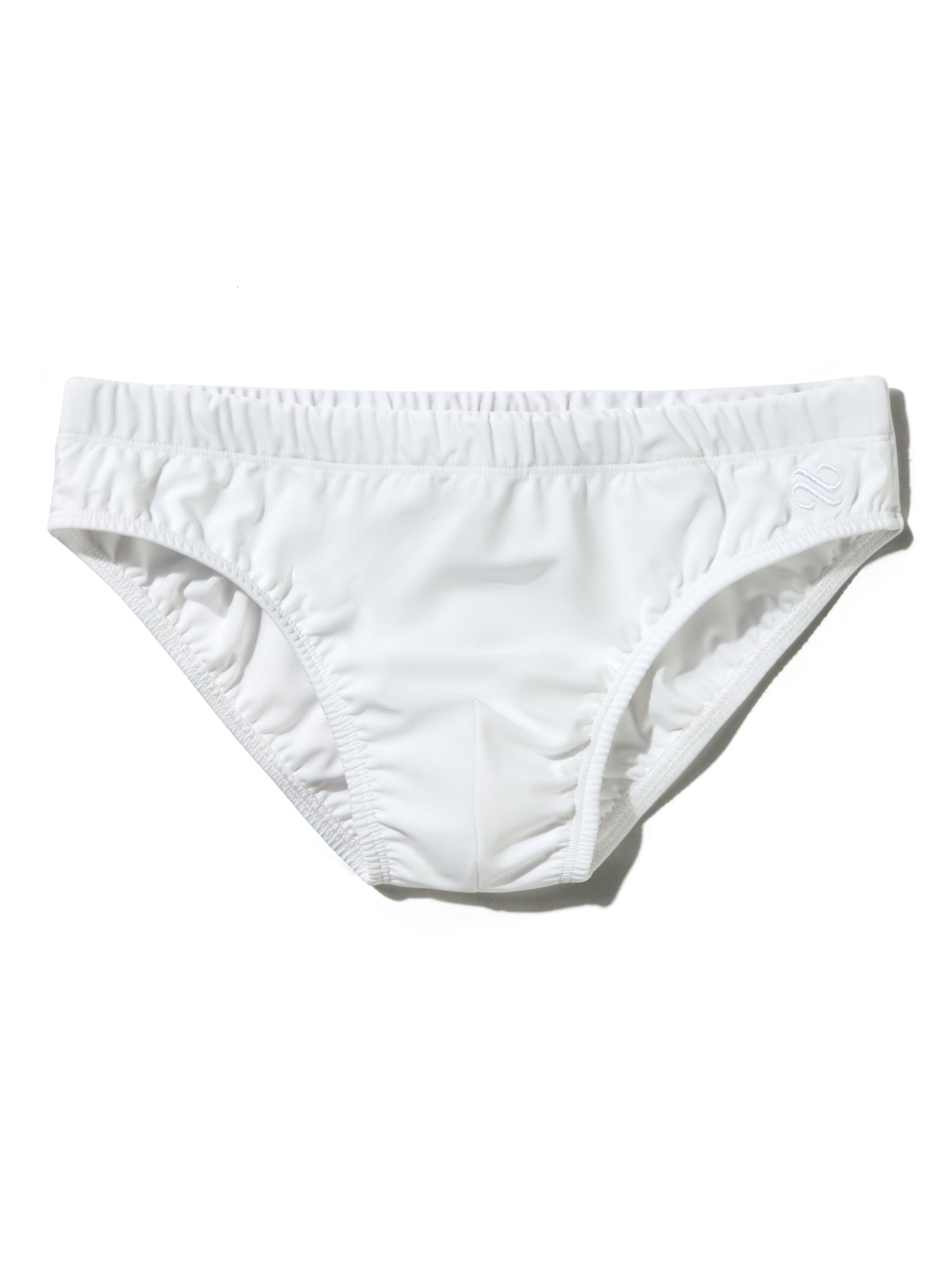 Bas Bains Elia Slip Bianco Front Pack Shot