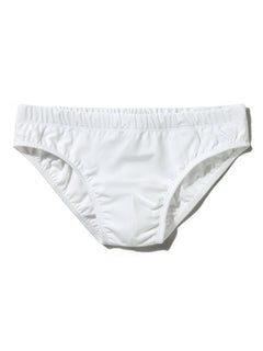 Bas Bains Elia Slip Bianco Front Pack Shot