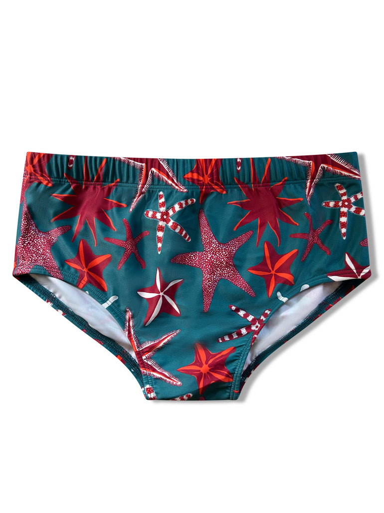 Paradis Sunga in Estrella de Mar Verde Front by Bas Bains